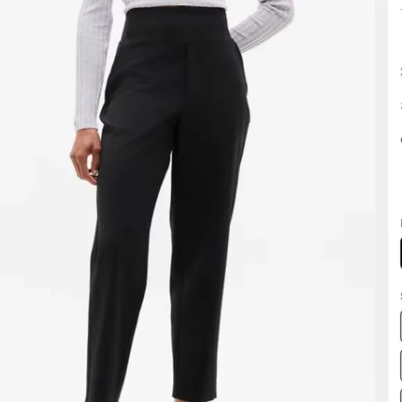 Athleta Endless High Rise Pant Black Size 16 - Picture 8 of 10